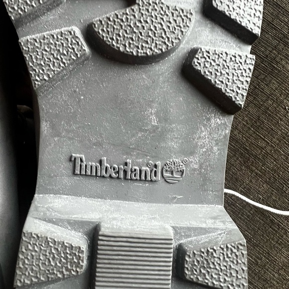 Timberland Women's Gray Linden Woods Waterproof Fold Down Teddy Fleece Boots 6.5 - Picture 7 of 12